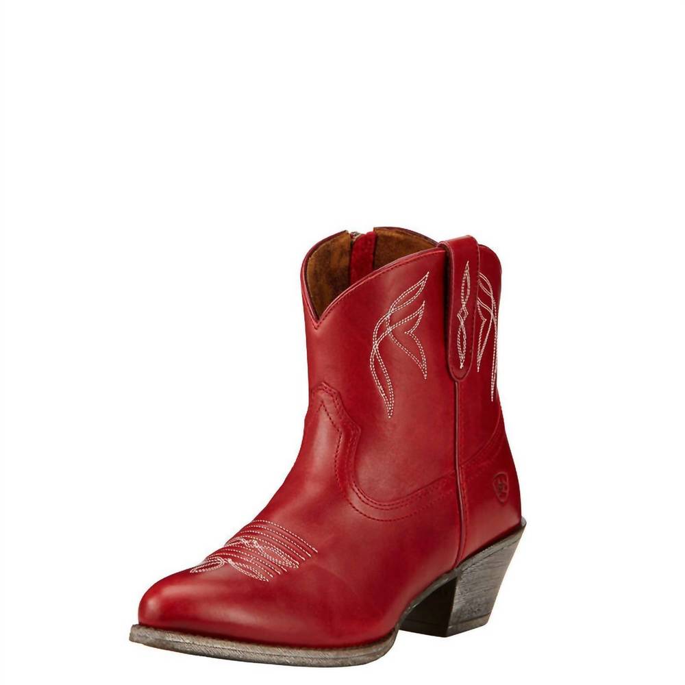 Nwt ariat darlin' boot in rosy red